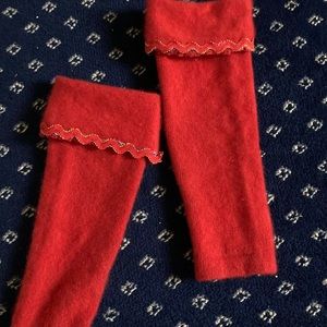 100% cashmere fingerless gloves